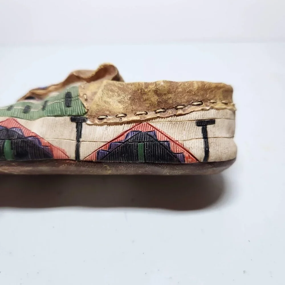 Hand Crafted ceramic moccasins
